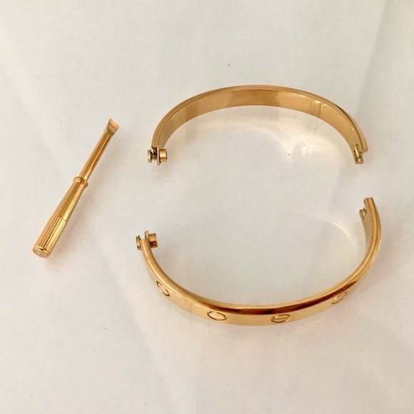 Screw Gold Bracelet Classic Model - Picture 5 of 11